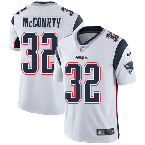 Nike Patriots #32 Devin McCourty White Youth Stitched NFL Vapor Untouchable Limited Jersey